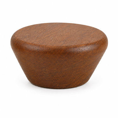 Solid Wood Round Cabinet Knob