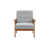 Polyester gris clair est en rupture de stock