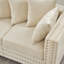 Velvet Upholstered 2+ 3 Seater Sofa-1783736496