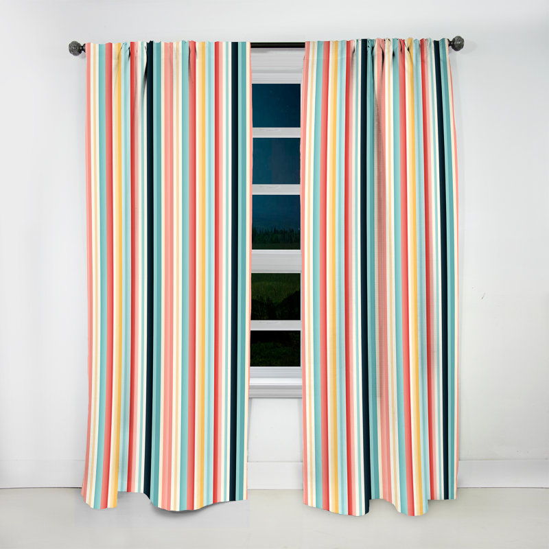 Motif rayé Nomadic Blend, L 52 po x L 90 po