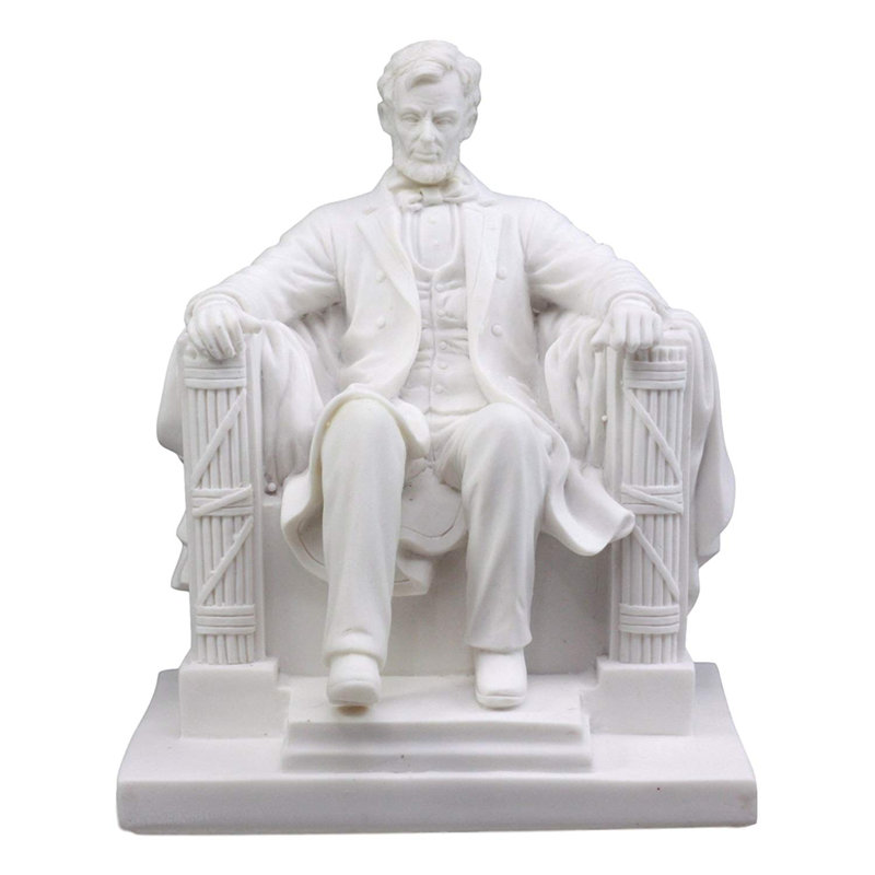 Figurine lincoln assis abraham Tamura