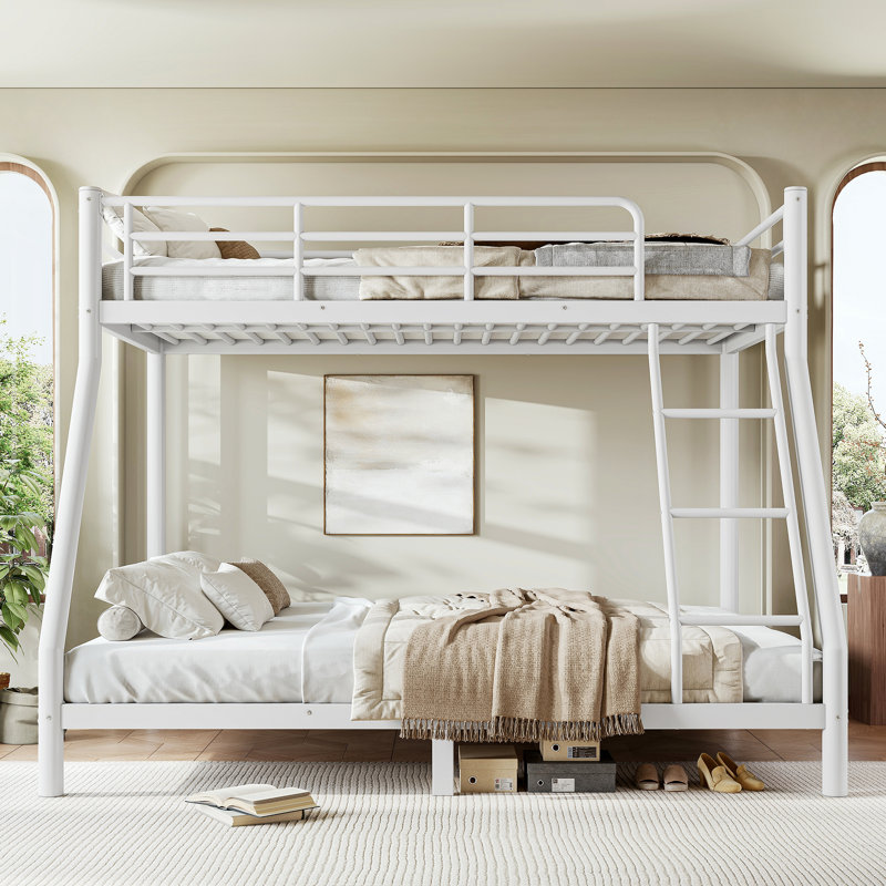 Structure de lit superposé en métal Vertex pour enfants et adultes, peu encombrante, Très grand simple