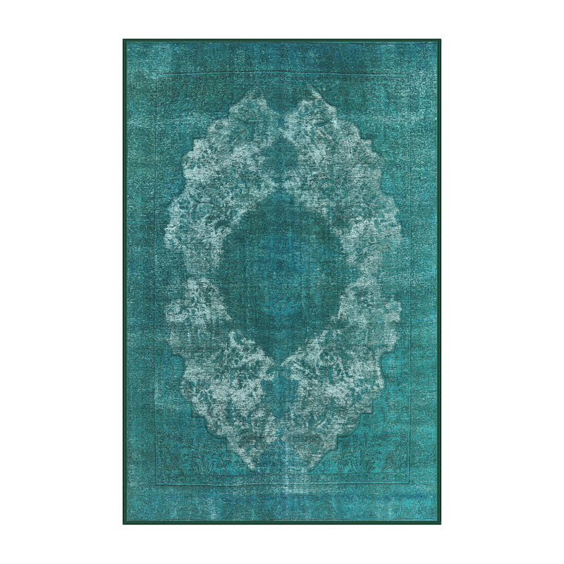 Tapis marocain tissé à la machine, Rectangle 8 pi x 10 pi