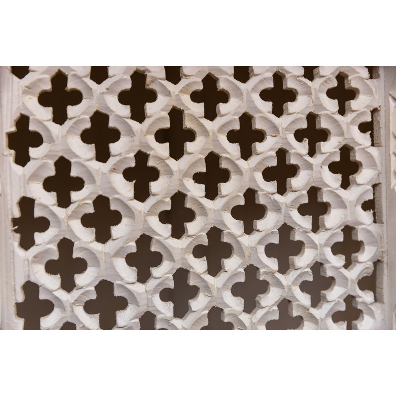 Armoire d'appoint en bois massif Marilin