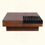 TABLE BASSE DE RANGEMENT EN BOIS D'ACACIA