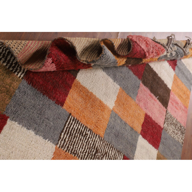 Tapis à carreaux oriental marocain 6 x 10