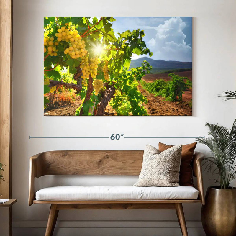 Yarlin Luminous Grape Vine, 34" H x 51" W