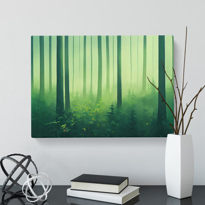 Elegant Forest - Wrapped Canvas Painting
