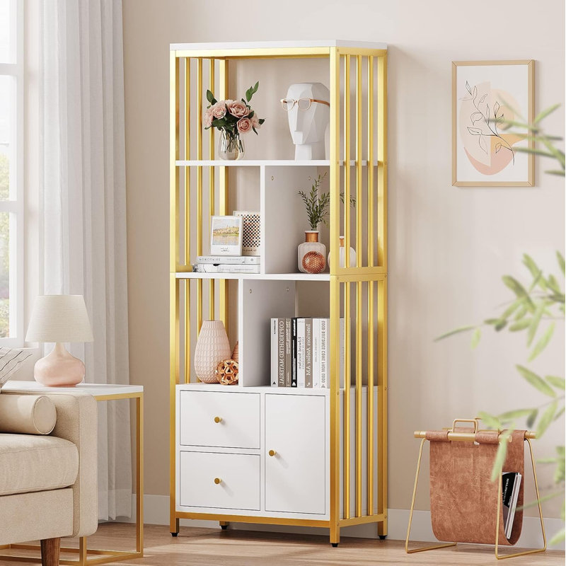 159.7cm H x 60cm W Metal Bookcase