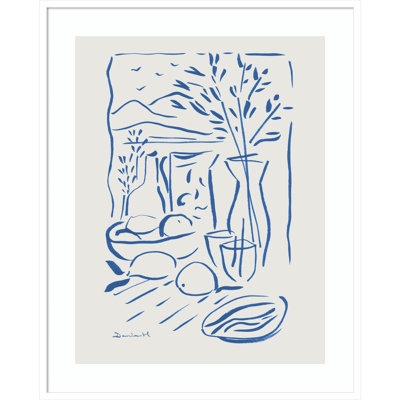 Cleve "Mediterranean View" Print