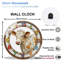 Horloge murale décorative 12 po