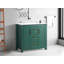 Bathroom Cabinet With Sink,Soft Close Doors,Float Mounting Design,24 Inch For Small Bathroom-112367446