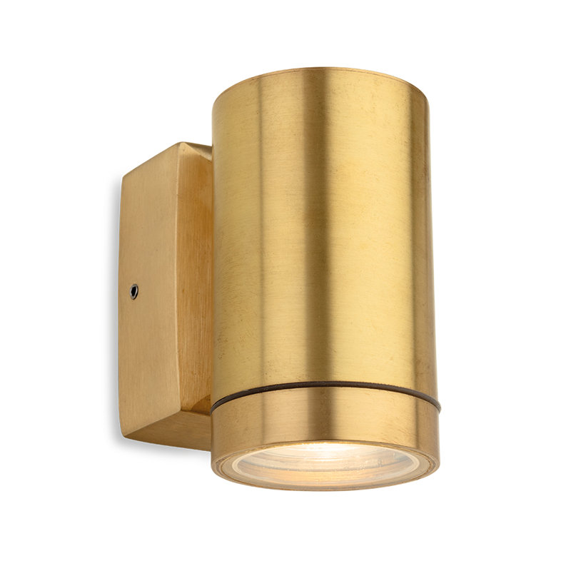 Brass 102cm H Outdoor Armed Sconce