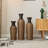 Hand-Woven PVC Rattan Vases Set of 3
