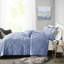 Édredon en velours periwinkle double / grand - Literie de luxe et coussin décoratif lavable à la machine avec rembourrage matelassé à losanges-127323253-127323254