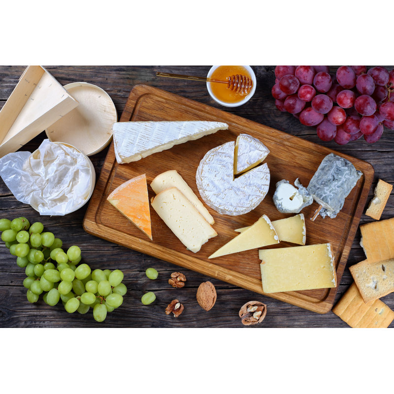 Authentic French Cheese - Photographie sur toile tendue, H 32 po x l 48 po