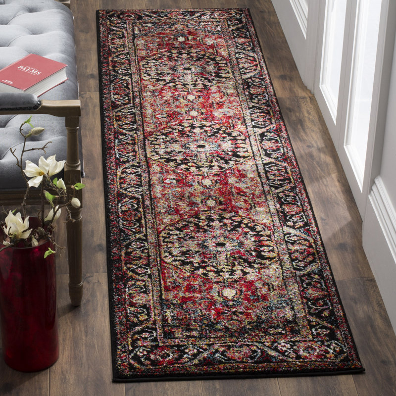 Imarnie Vintage Hamadan Performance Oriental Rug, Runner 2'3" x 18'