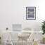 Serene Horizon Symmetry, impression sous verre encadrée, design par Robin Vandenabeele-2111945405-2111945406