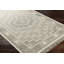 Tapis oriental en laine tissé à plat Sabre en crème / denim / sauge clair-1038922725