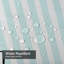 Rideau de douche diagonal rayé bleu pastel avec 12 crochets-725460473