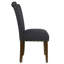 Chaise rembourrée en lin Saxis-2124431515