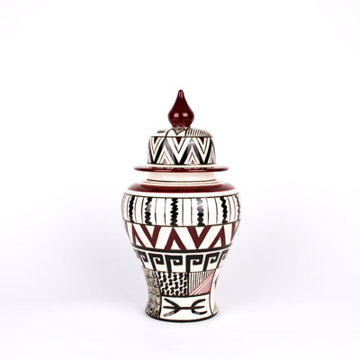 African Handmade Ceramic Jar