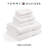 Tommy Hilfiger Modern American Cotton White 6 Piece Towel Set-114842005