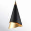 Luminaire suspendu conique à 1 lumière Craney