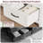 47-inch Wide 6-Drawer Freestanding Dresser in White - Large Capacity Wooden Storage Chest & Closet Organizer for Living Room, Bedroom, or Entryway-2051585188