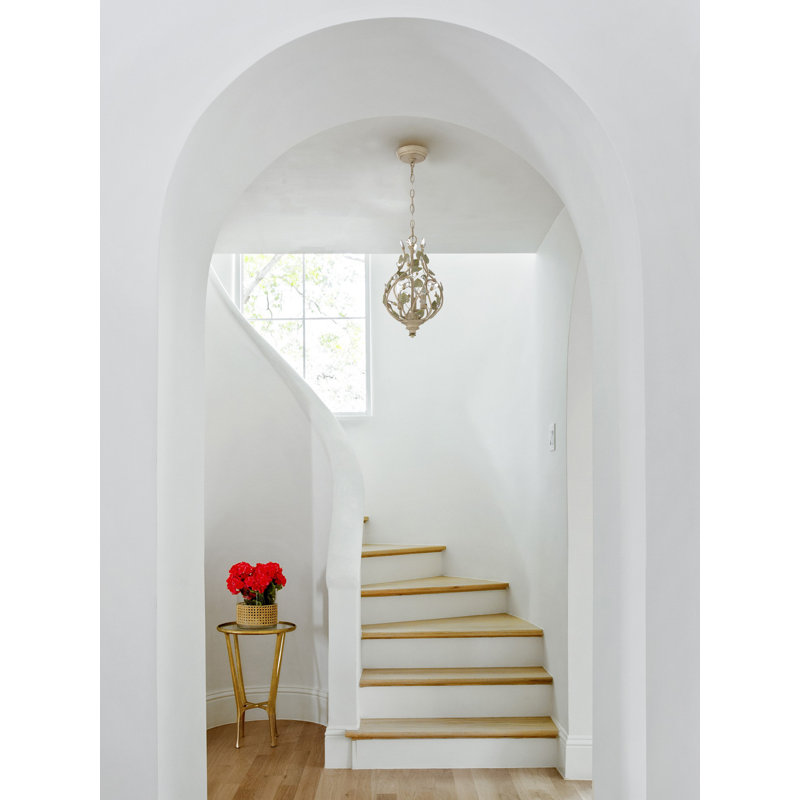 Lustre classique / traditionnel à 3 lumières Barjesh