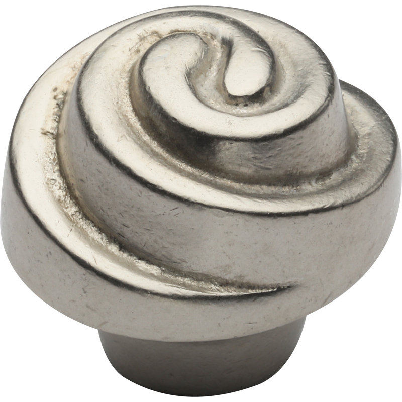 Bouton d'armoire Rose, Bronze blanc