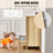 4 Drawer Rattan Dresser, Boho Dresser, Rattan Chest of Drawers with Spacious Storage, Natural Rattan Dresser