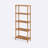 Soho 4 Shelf Bookcase, Solid Wood Open Bookshelf for Living Room, Bedroom and Office-2024829949