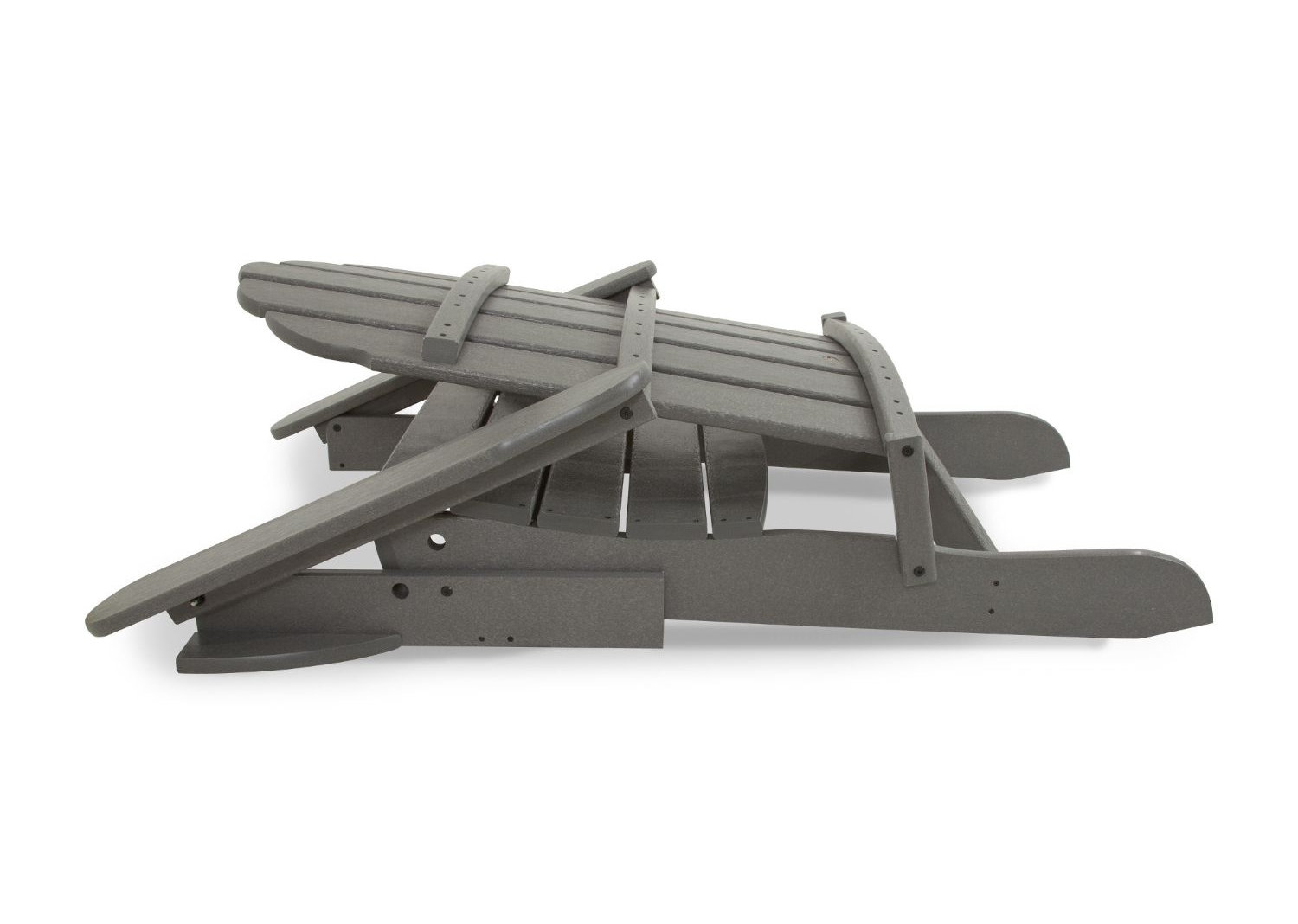 POLYWOOD® Classic Adirondack Chair, Slate Gray