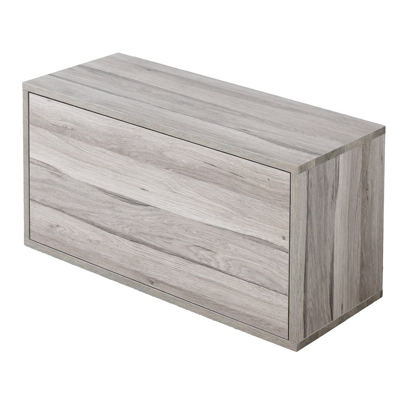 Skandi Accent Shelf, Grey Oak