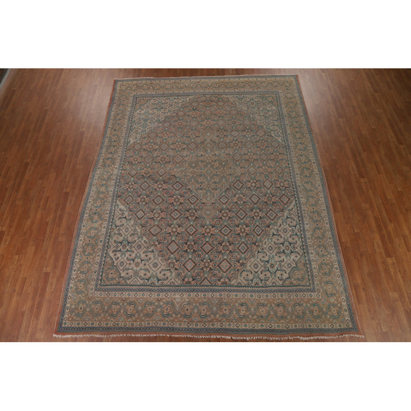 Tapis à motif géométrique 9x12