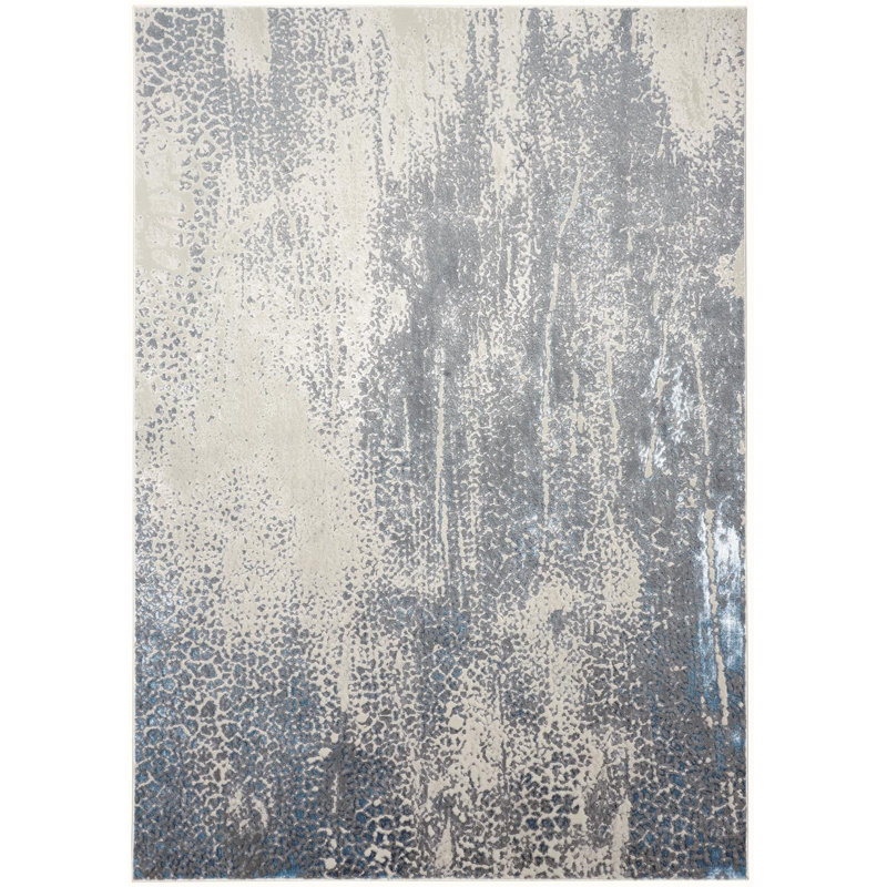 Caniyah Abstract Indoor Rug, Rectangle 5' x 8'