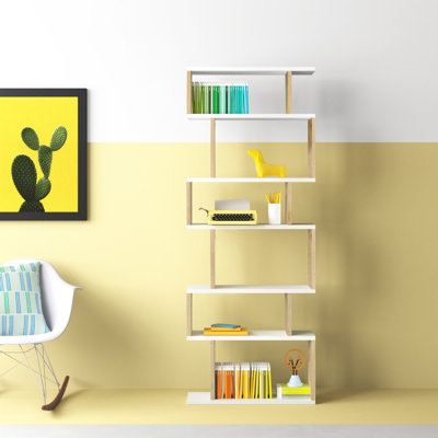 Levingston Geometric Bookcase