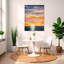 «Glorious Sunset» par Norman Wyatt Jr. - peinture à cadre flottant-84967418
