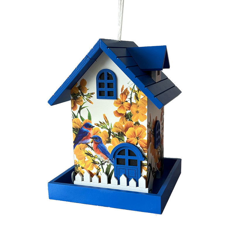 Mangeoire d'oiseaux Homestyle - chardonneret et clématite