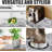 Absorbent Dish Drying Mat with Stylish Marbled Design and Non-Slip Rubber Backing-108367414-105842828