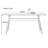 Home modern and simple rectangular dining table-1967951301