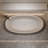 63 in. x 30.7 in. Freestanding Solid Surface Soaking Bathtub with Overflow and Pop-Up Drain