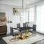 Ensemble de salle à manger 5 pièces Modern Glam-1925332807-1889160874