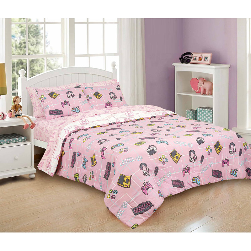  Polyester Comforter Set, Full Comforter + 6 Additional Pieces