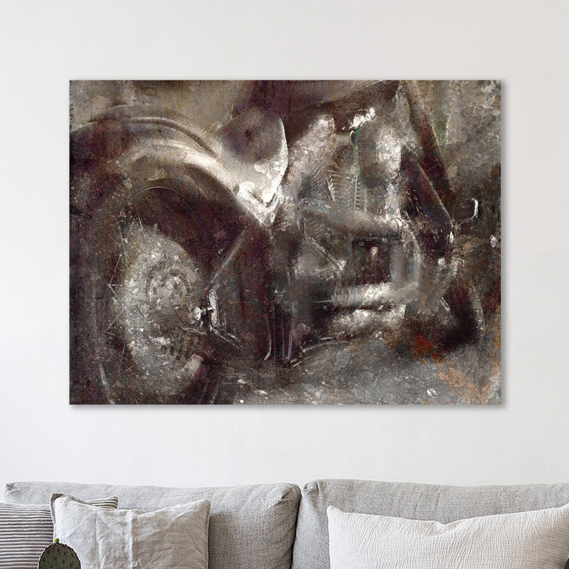 Grungy Ride by Kimberly Allen - Wrapped Canvas Print, 76 cm H x 102 cm W x 4 cm D