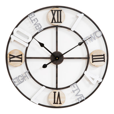 Pernell Metal Wall Clock