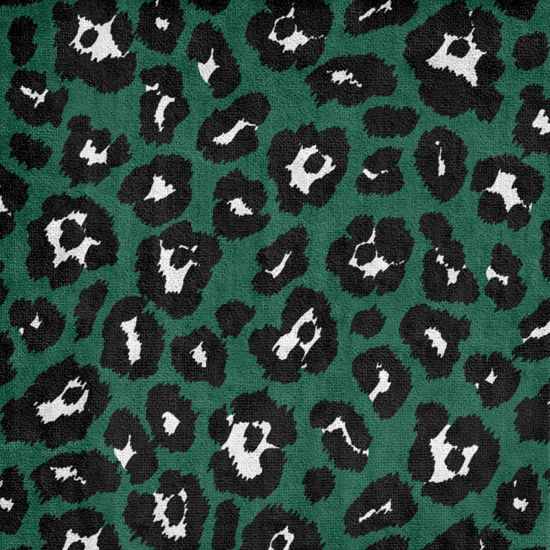 Lucida Bath Towel, Polyester/Cotton Blend, Gotham Green/White/Stealth Black