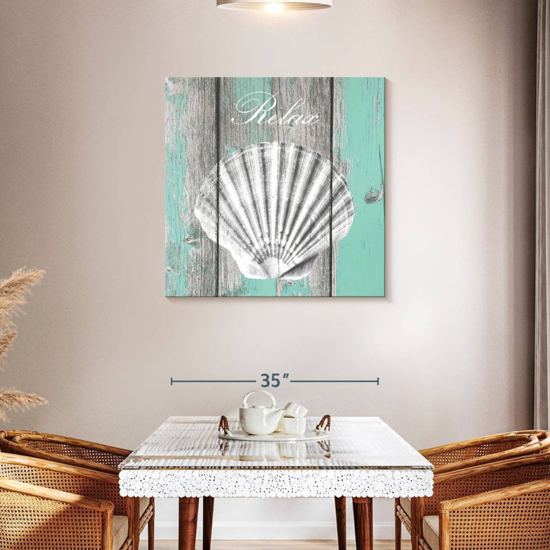 Aletra Rustic Coastal I, 36" H x 36" W