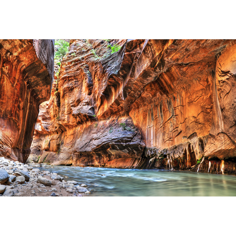 Zion National Park, Utah by GuiMesquita - Wrapped Canvas Print, 30cm H x 46cm W